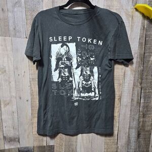 Sleep Token Symbols Grey Graphic Band Concert T-Shirt Hot Topic Alt Punk Emo Got